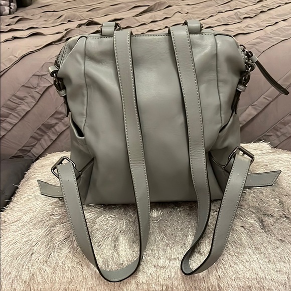 Simply Vera Vera Wang Gray Backpack - Picture 2 of 10